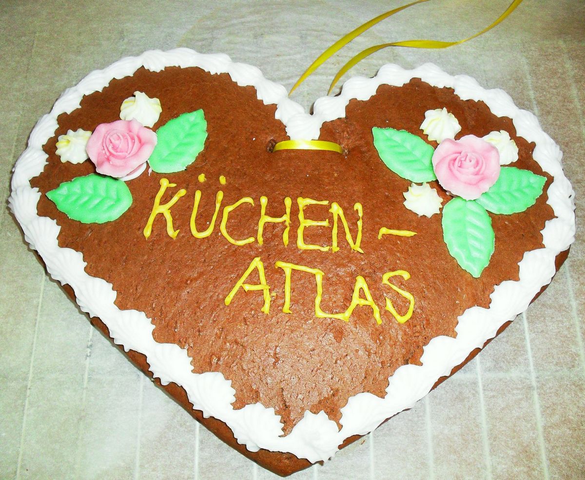 Wiesn Feeling Lebkuchenherz Zum Selberbacken Kuchenatlas Blog