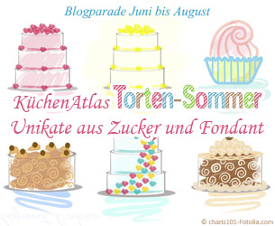 All Summer Long! Der KüchenAtlas Torten-Sommer - Unikate aus Zucker & Fondant