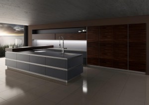 zeyko horizon accento vitrin designkuechen aus Glas und Holz