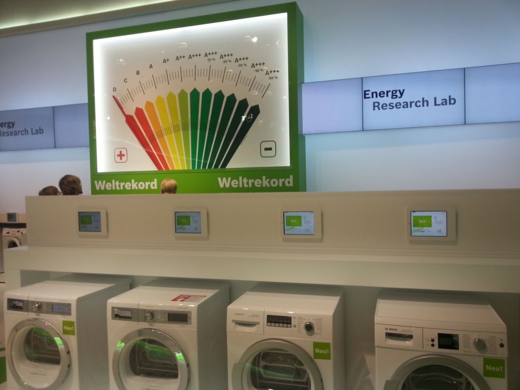 IFA 2013 - Haushaltsgeräte mit besten Energieeffizienzklassen