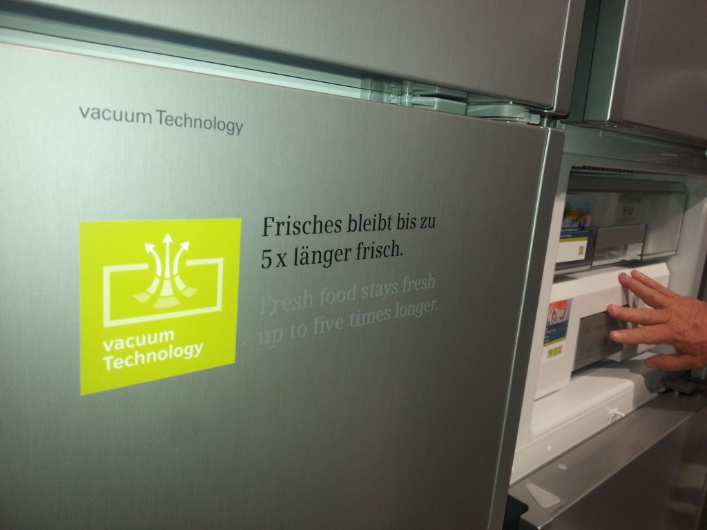 Siemens - Kühlgerät mit vacuum Technology