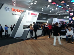 Messestand Bosch - Präsentation der neuen Küchenhelfer